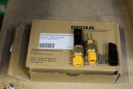 A box of twenty as new Bedia Motortechnik NTC temperature sensors (REF: 420298).