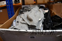 Four items of men's as new Imperial clothing; a shirt (XL), hooded top (XL), faux leather jacket (