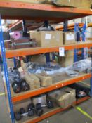 A large quantity of sports/fitness equipment and other related items.