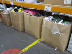 A large quantity of miscellaneous items to include children's shoes, toiletries/cosmetics and