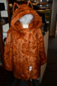 An as new Spirithoods Vamp Wolf faux fur coat (M - RRP £282).