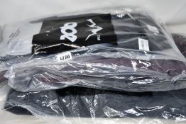 Two as new Dope MMIX Daily Rise hoodies (L) and two pairs of Flight pants (M, L).