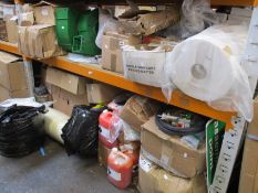 A large quantity of mainly industrial miscellaneous items.