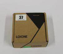 A boxed as new Loxone LED spot RGBW, Tree White (REF: 100330).