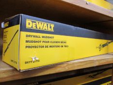 A boxed as new DeWalt DXTT 2-772 Drywall Mudshot.