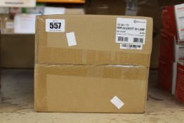 A box of fifty boxed as new SafeScan UV 50-70 replacement UV lamps (REF: 131-0411).
