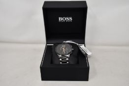 A gents as new Hugo Boss 1513814 wrist watch.