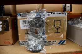 Twenty five pairs of men's as new Falke Lodge Homepad house socks (RRP £22 each).