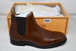 A pair of men's as new Barker Shoes Boston Chelsea boots (Size 10F - No box lid).