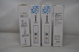 A quantity of Nanometer chargeable water face mist sprayers (Approximately 130 items).