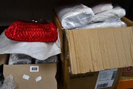 Forty assorted evening bags (Various colours and designs).