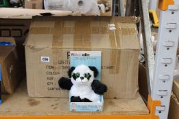 A quantity of Winter Warmers microwave-able warm toys and a quantity of hot water bottles.