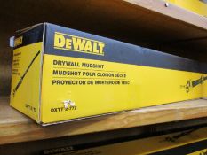 A boxed as new DeWalt DXTT 2-772 Drywall Mudshot.