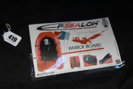 An Epsealon spearfishing patrol board.