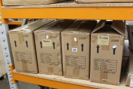 Four boxed as new Sedol Fogger Machines UF-0045L (Electric Portable 4.5L Ulv Fogger Disinfectant