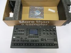 An Octatrack MKII 8 Track Dynamic Performance Sampler.