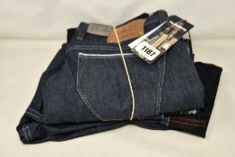 Two pairs of as new Alberto Bike Rain & Windfighter jeans (W32/L32, W34/L32).