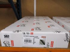 A boxed as new Franke Active Plus pull-out tap in chrome (REF: 115.0373.770).