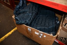 Six as new Jack & Jones hooded puffer jackets (XXL).