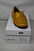 A pair of women's as new Hugs & Co. Penny Tyre Sole driving loafers (UK 6 - RRP £180).