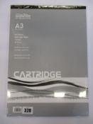 Thirteen as new Seawhite All Media Cartridge Pads 140gsm A3.