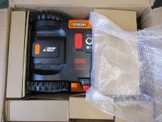 A WORX Landroid WR148E Robot Lawn Mower (800m square).