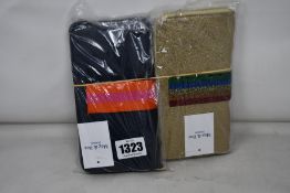 Two as new Meg & Bee London Major Money Kit purses (RRP £95 each).