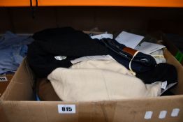 A quantity of women's pre-owned high end/designer clothing to include Louis Vuitton, Chanel, Maje,