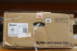 A Stuttgart alloy wheel (1329, MG5M).