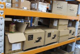 Ten boxes of Earth Rated dog poop bags (48 packs per box, 120 bags per pack).