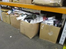 A large quantity of miscellaneous items to include toiletries and Ilford photographic paper.
