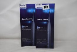 Twenty five boxed as new rechargeable 3 mode dental cleaners oral care specialist.