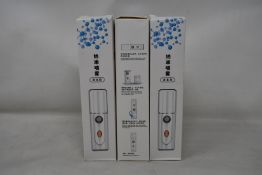 A quantity of Nanometer chargeable water face mist sprayers (Approximately 130 items).