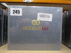 Five boxed as new DUODUOGO model J6 gradual blue phones (Boxes sealed).