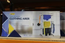 A boxed as new HyFive 3-Tier Clothing Airer.