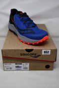 A pair of men's as new Saucony Xodus Ultra trainers (UK 12).