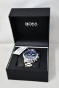 A gents as new Hugo Boss 1513850 wrist watch.
