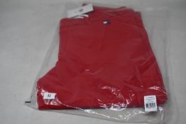 A pair of as new Tommy Hilfiger Herren equestrian breeches in primary red (XXL - RRP €199).