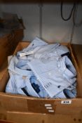 Fifteen boys as new Ralph Lauren blue and white shirts (Assorted sizes).