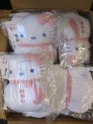 A quantity of as new Hello Kitty Pillow Plushys from Loot Crate Sanrio (Approximately 30).