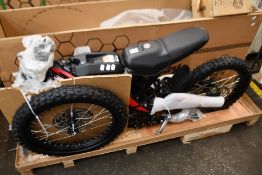 An as new Surron 2021/22 ?Light Bee Youth Electric 48v off road electric motorcross motorcycle in