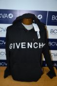 An as new Givenchy hoodie (XL).