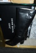 A pair of as new Jones Bootmaker Cagliari knee boots (UK 7).
