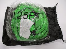 A box of nineteen garden hose pipes (125ft).