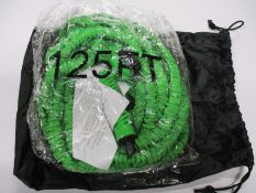 A box of nineteen garden hose pipes (125ft).