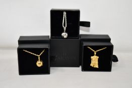 Fifteen items of assorted Haraves jewellery to include 5x silver and 5x gold Globes and 5x Jesus.