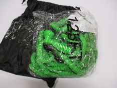 A box of nineteen garden hose pipes (125ft).