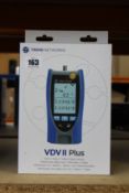 A boxed as new Trend Networks VDVII Plus voice/data/cable verifier (EAN: 783250764853).