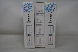 A quantity of Nanometer chargeable water face mist sprayers (Approximately 125 items).