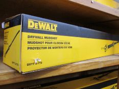A boxed as new DeWalt DXTT 2-772 Drywall Mudshot.